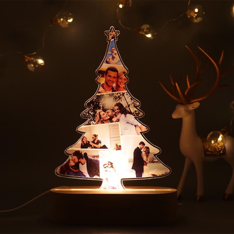 Benutzerdefinierte Weihnachtsbaum Acryllicht