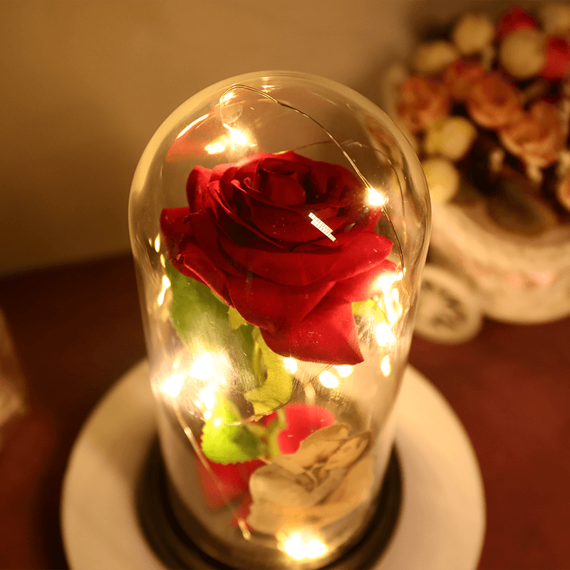 Benutzerdefiniertes Foto Rose Nachtlicht
