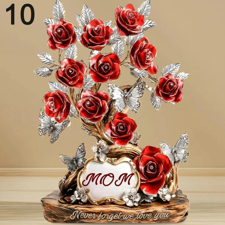 Personalisierte Namen Blume Acryl Plakette
