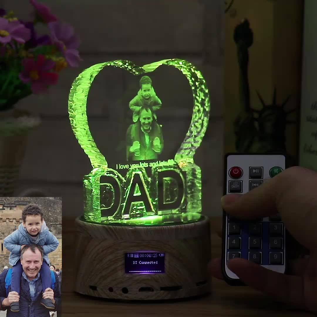 DAD - Bluetooth Foto Kristall Musik Licht