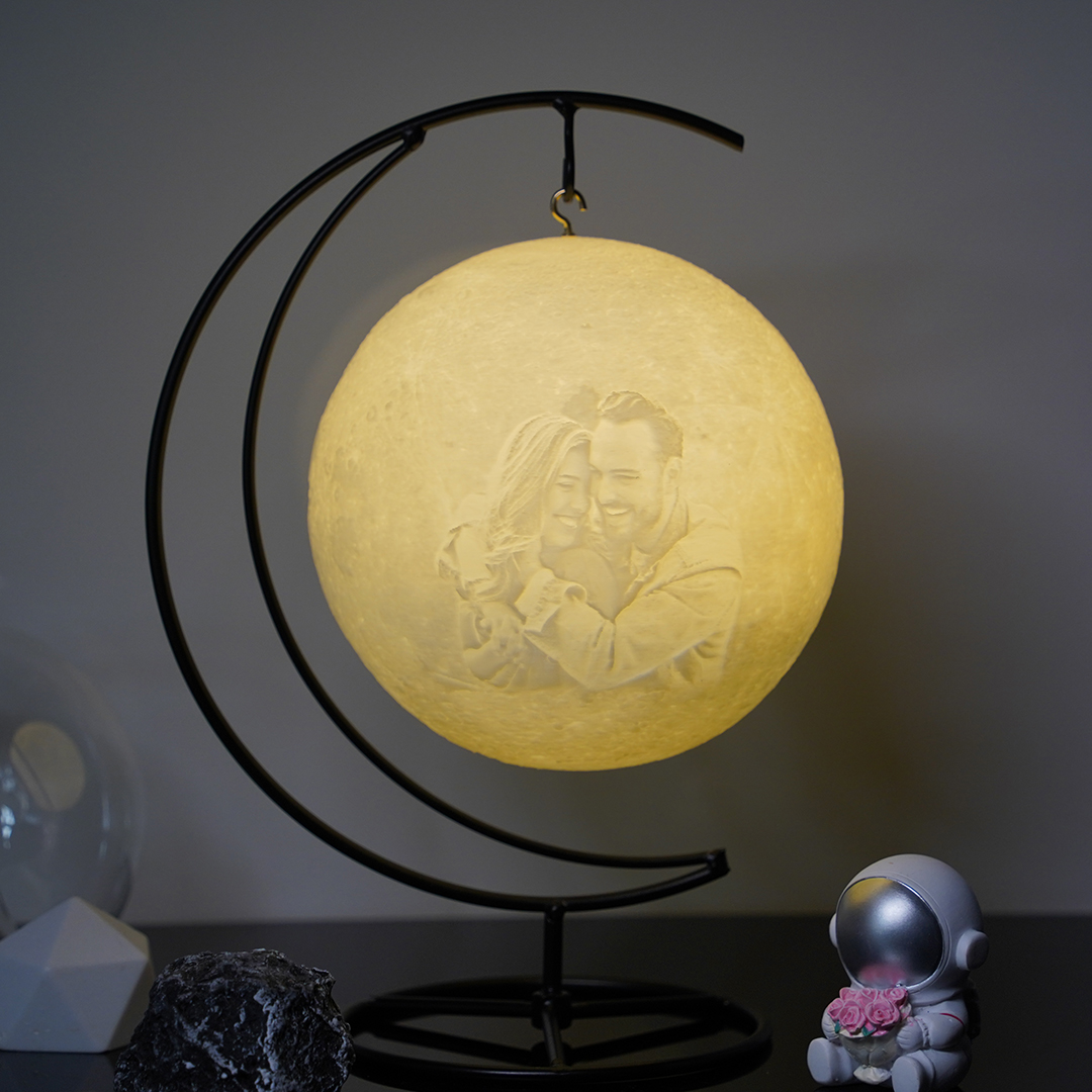 Personalisierte  Aufhängungshalterung Lunar Lamp