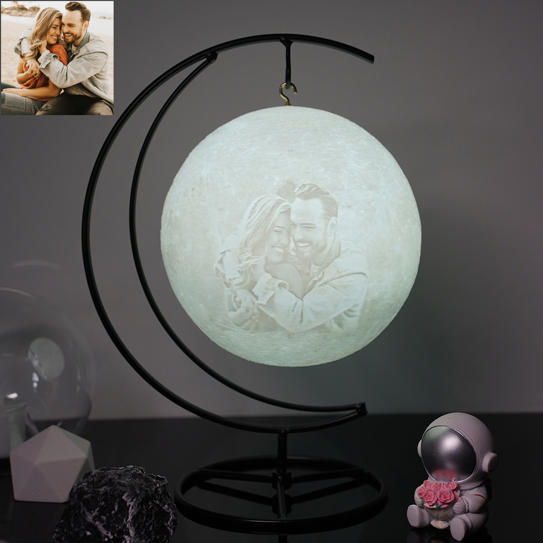 Personalisierte  Aufhängungshalterung Lunar Lamp