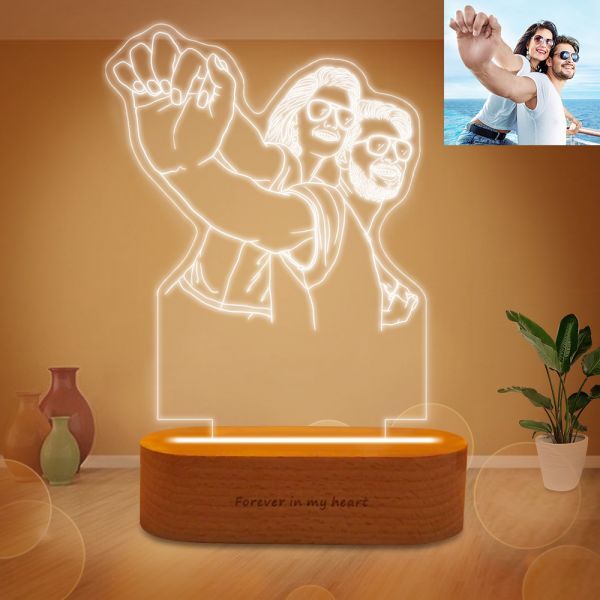 Personalisiertes Fot 3D Lampe